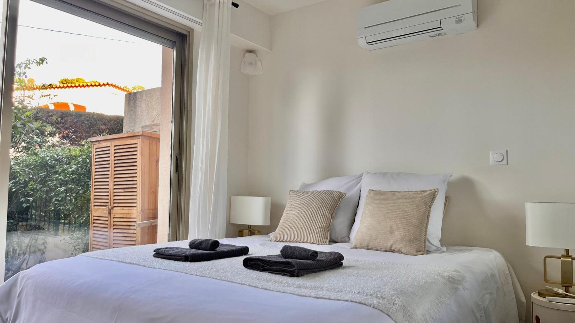 L'Azur - Apt De Standing - Piscine - Parking 勒卡内 外观 照片